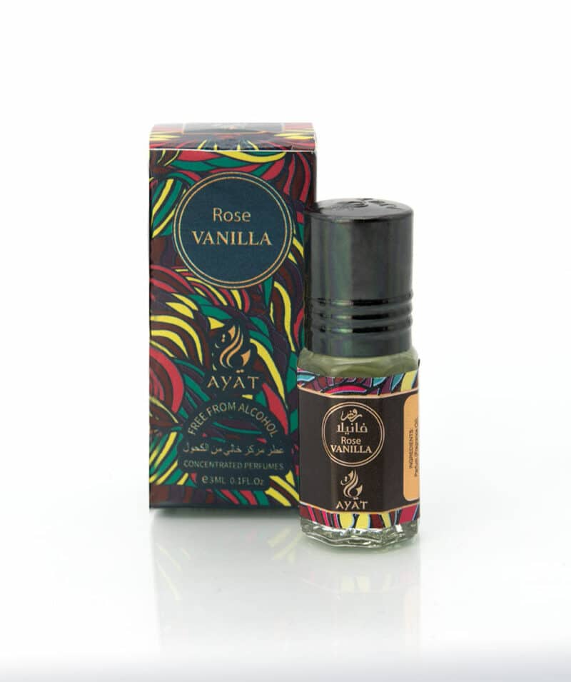 Huile Parfumée Rose Vanilla – Ayat Perfumes 1
