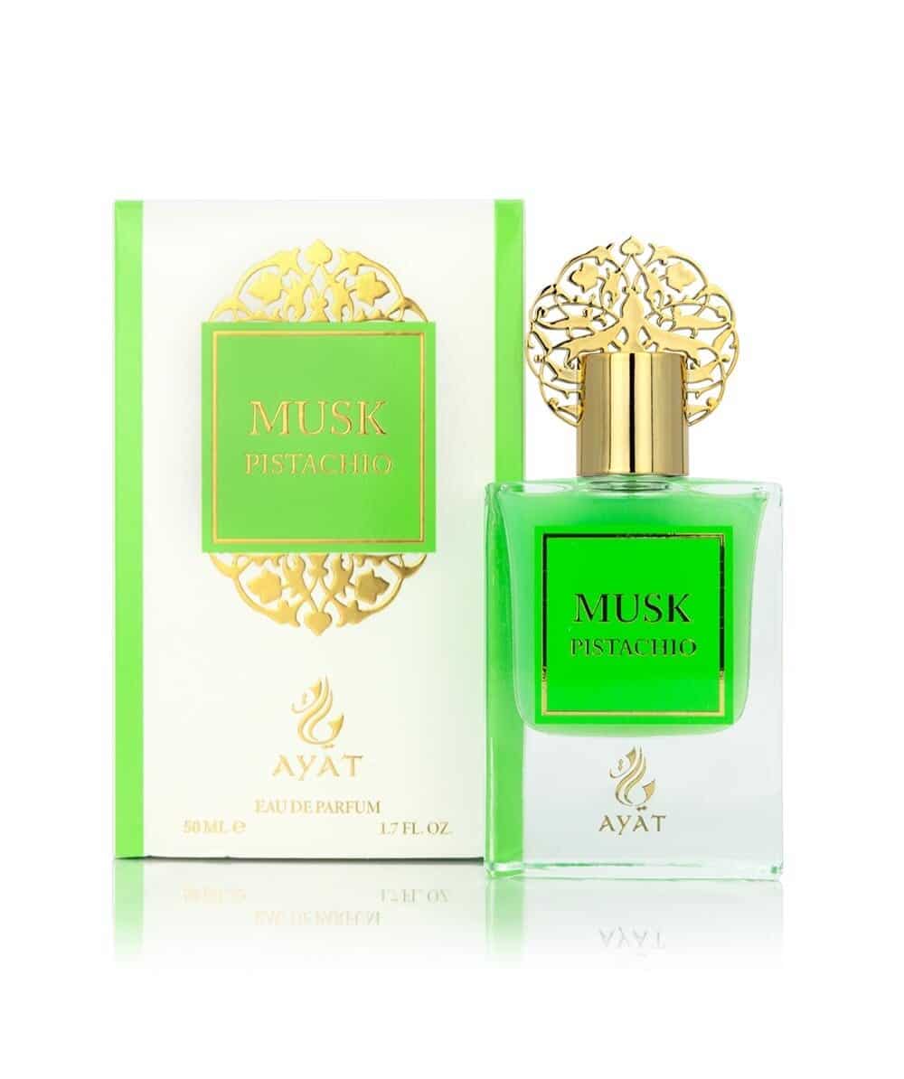 Eau de Parfum Musk Pistachio – Ayat Perfumes