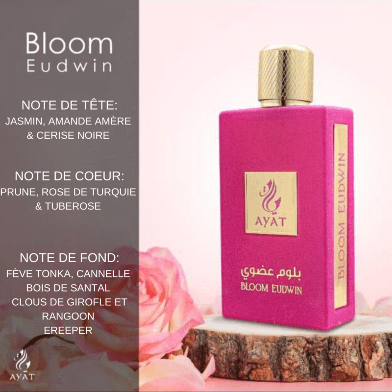 Note Olfactives Bloom Eudwin - Ayat Perfumes