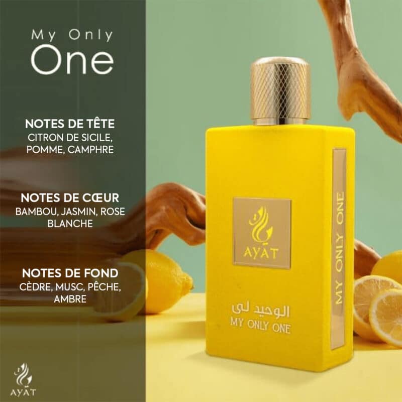 Notes Olfactives Eau de Parfum My Only One – Ayat Perfumes