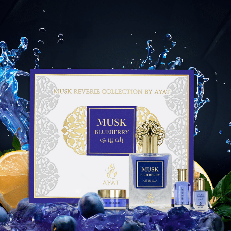 Coffret Eau de Parfum Musk Blueberry – Ayat Perfumes