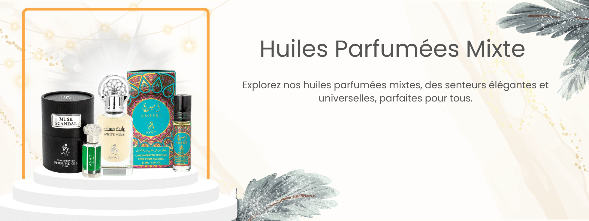 Huile parfumé Mixte Ayat Perfumes