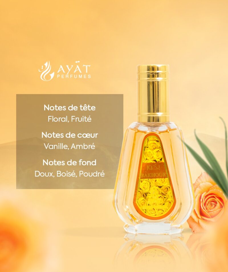 Parfum Bakhoor Notes - Ayat Perfumes