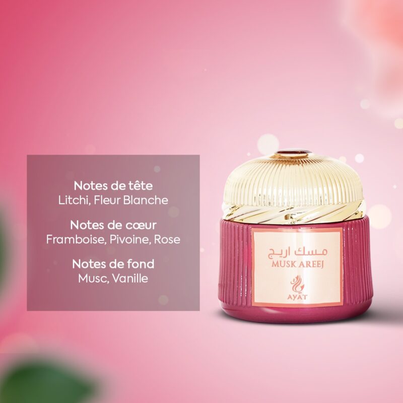 Bakhoor Musk Areej – Ayat Perfumes – 70g – Image 3