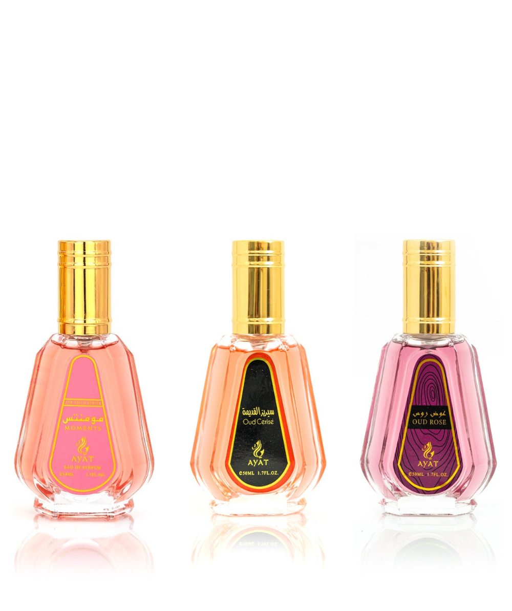 Coffret parfum femme de chez Ayat Perfumes .