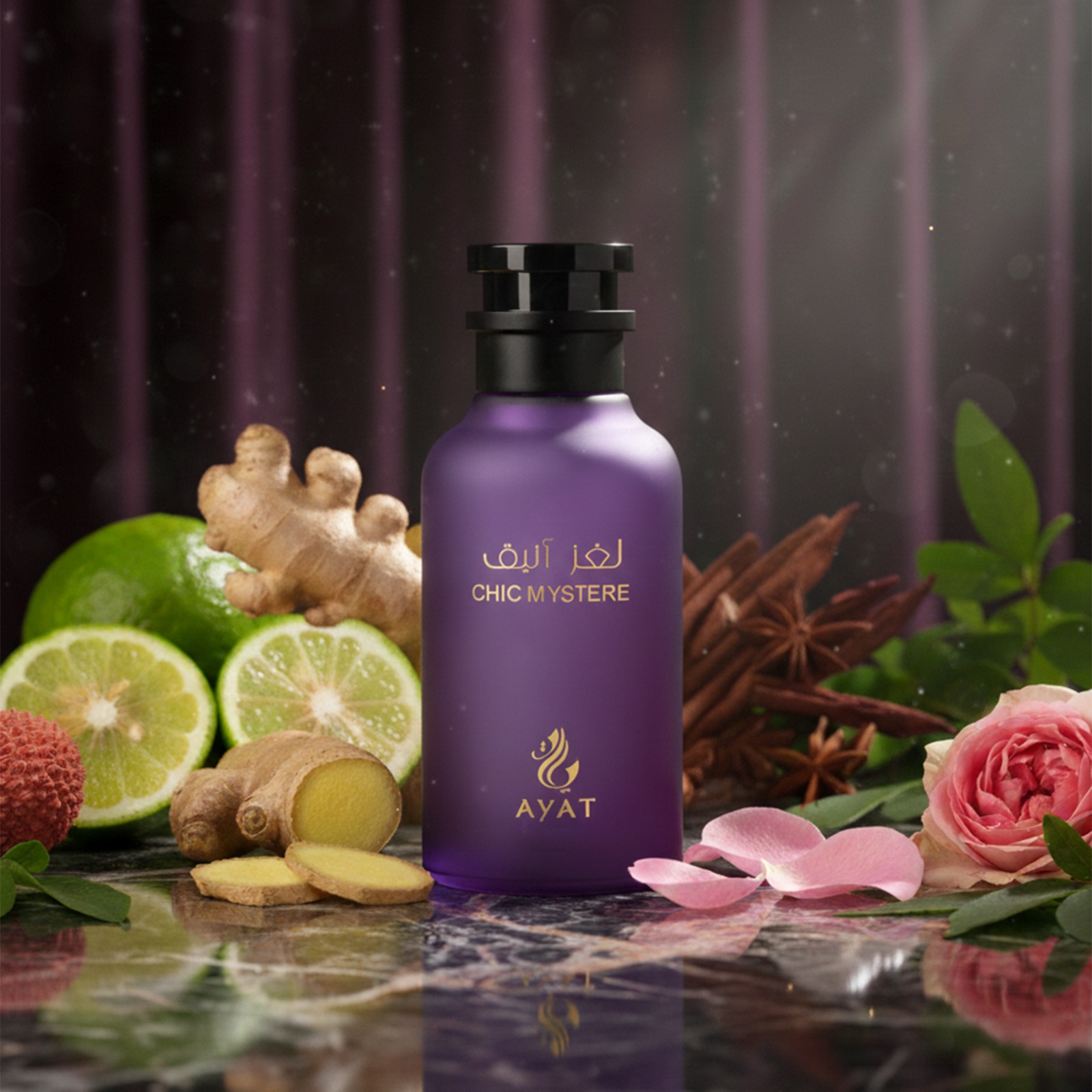 Eau de parfum pour femme Chic Mystere de chez Ayat Perfumes